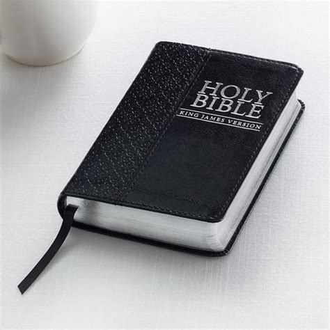 pocket size holy bible.